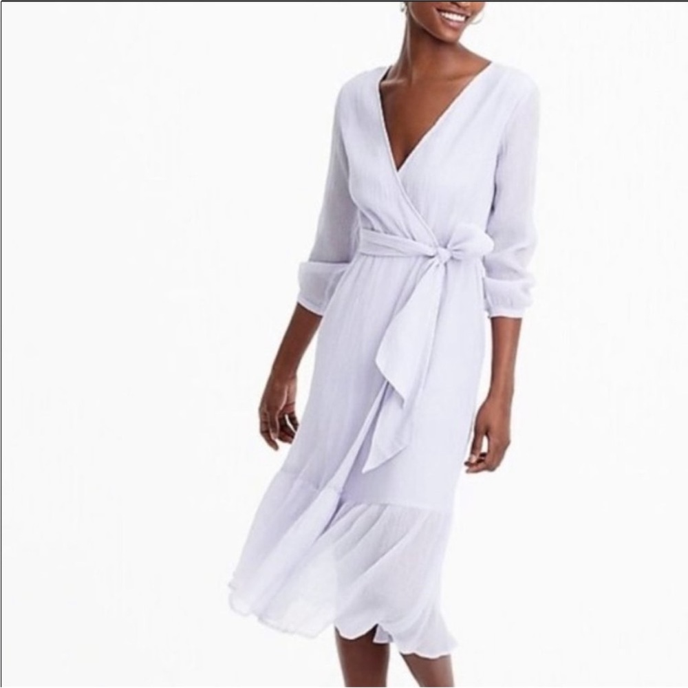 J. Crew Point Sur faux Wrap Dress, Size  6P